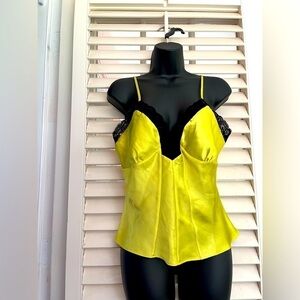 Victoria’s Secret canary yellow Camisole Sz Medium